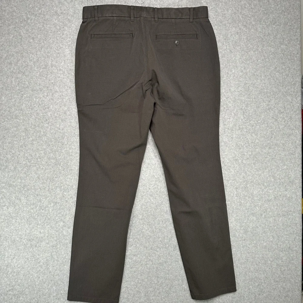 Everlane Uniform Performance Chino Slim Fit Slate Grey Mens Pants 30x34 NEW